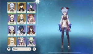 Ar46. Ganyu c1 + amos, zhongli e jean - Genshin Impact