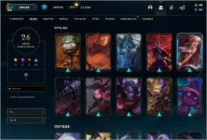 Conta League of legends DIAMANTE 4 LOL