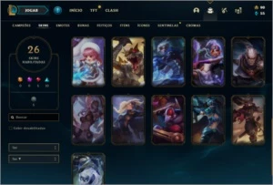 Conta League of legends DIAMANTE 4 LOL