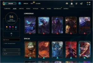 Conta League of legends DIAMANTE 4 LOL