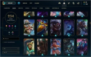 Conta League of Legends! LOL