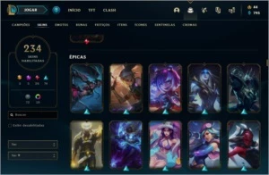Conta League of Legends! LOL