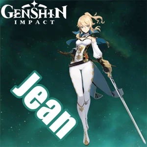 Contas Genshin Impact AR 5 e 7 com Jean