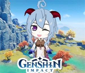 Vtuber Ganyu Chibi Genshin Impact - Outros