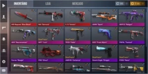 Conta Standoff 2 +100 reais em skins - Outros