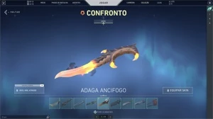 CONTA VALORANT R$ 2.258,50 GASTOS - 8 FACAS - VANDAL RGX