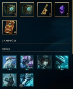 Conta PLATINA4 SMURF 65% - League of Legends LOL