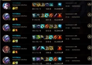 Conta PLATINA4 SMURF 65% - League of Legends LOL