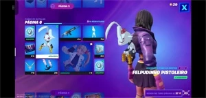 Conta no fortnite