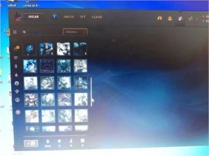 CONTA BRONZE 1, 12 SKINS - League of Legends LOL