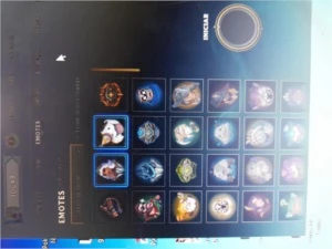 CONTA BRONZE 1, 12 SKINS - League of Legends LOL