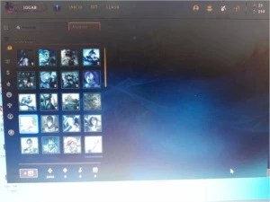 CONTA BRONZE 1, 12 SKINS - League of Legends LOL