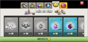 Clash of Clans CV9 Full + 1900 Gemas, Full Reservatórios
