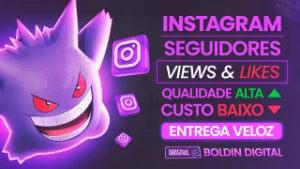 💥 Instagram - 250 Seguidores Brasileiros ♻️ Reposição:30D - Social Media