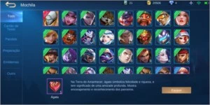 Conta Mobile legends