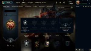 Conta Diamante - League of Legends LOL