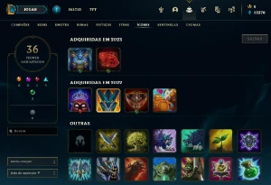 Conta Platina 4 | 60% Win - Lol (League Of Legends) Elomoon