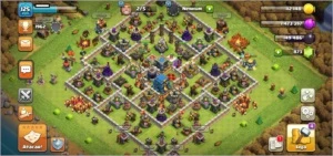 CONTA CLASH OF CLANS MUITO BOA
