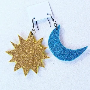 Brincos Carnaval Sol & Lua