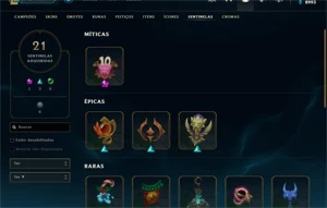 Conta LOL: 200+ Skins - Caitlyn Prestígio e Neeko Prestígio - League of Legends