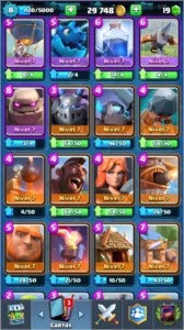 Clash Royale Arena 12 muito barato.