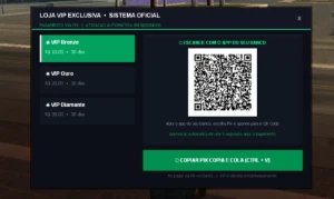 Script Painel Loja VIP Automática In-Game para Servidor MTA: - GTA