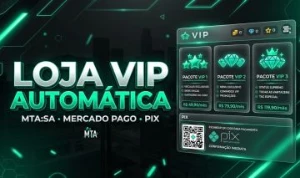 Script Painel Loja VIP Automática In-Game para Servidor MTA: - GTA