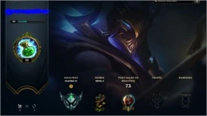 SMURF LOL PLATINA 4 77%WR - League of Legends