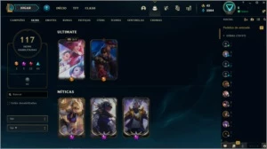 Conta lol gold1 +117skin - League of Legends