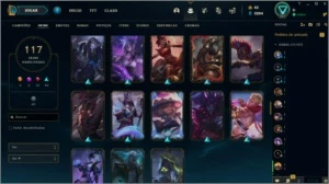Conta lol gold1 +117skin - League of Legends