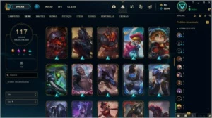 Conta lol gold1 +117skin - League of Legends