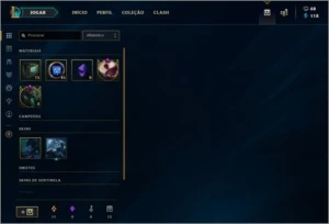 CONTA OURO 5 - 24 SKINS - 87 CHAMP - League of Legends LOL