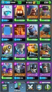 CONTA NV 8 ARENA 10 // 3 LENDÁRIAS BOAS PRA COMBO - Clash Royale
