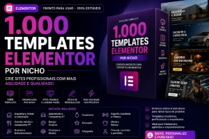 1.000 Templates Elementor Por Nicho