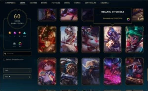 Conta diamante 4 - League of Legends LOL