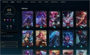 Conta diamante 4 - League of Legends LOL