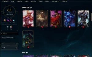 Conta diamante 4 - League of Legends LOL