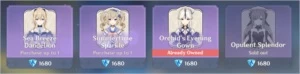 Conta Yae Miko + Ganyu + 5 armas 5* ~ AR55 - Genshin Impact
