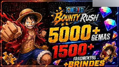 Contas One Piece Bounty Rush | 3000–5000+ Diamantes | OPBR
