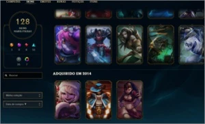 Conta LOL Season 4 - League of Legends