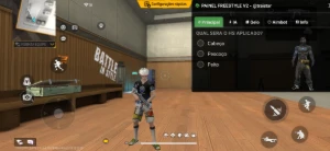 Painel freestyle v2 gelo invertido - Free Fire