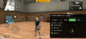 Painel freestyle v2 gelo invertido - Free Fire