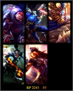 Duas contas pelo menor preço - League of Legends LOL