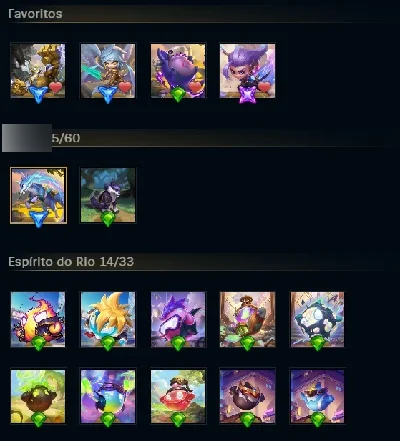 Conta Season 1 League of Legends LOL