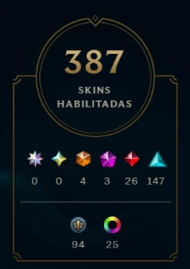 Conta Season 1 League of Legends LOL