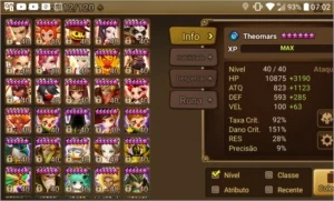 Conta Summoners War Mid - late game