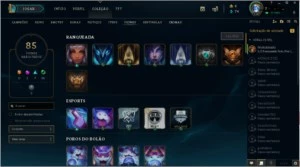 Conta ouro4 / s9 platina4 lvl 114 , 103 champs , 25 skins - League of Legends LOL