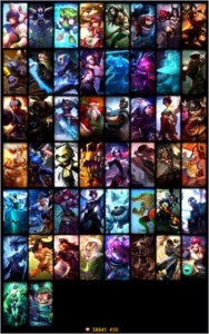 Conta League of Legends - 56 skins - 2012 LOL