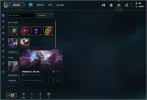 CONTA PLATINA PROMOÇÃO - League of Legends LOL