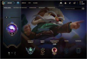 CONTA PLATINA PROMOÇÃO - League of Legends LOL